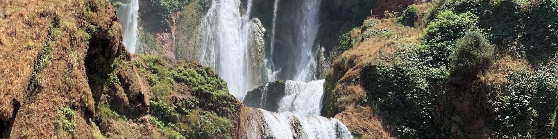 Ouzoud Falls is the collective name for several tall waterfalls that empty into the El-Abid River gorge. This popular tourism destination is located near the Moyen Atlas village of Tanaghmeilt, in the province of Azilal, 150 km northeast of Marrakech, Morocco.
Ouzoud means "the act of grinding grain" in Berber. This seems to be confirmed by the frequent mills in the region.
#morocco
#marrakech
#wondersofthenaturalworld
#greatoutdoors
#nature