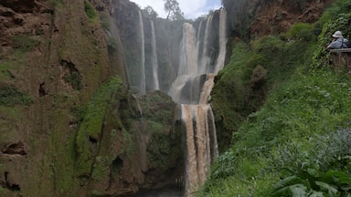 The falls after a rainy day.
