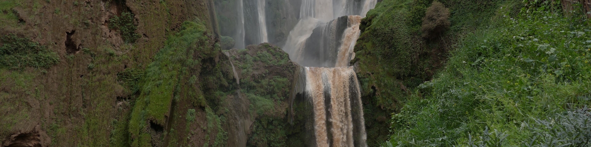 The falls after a rainy day.