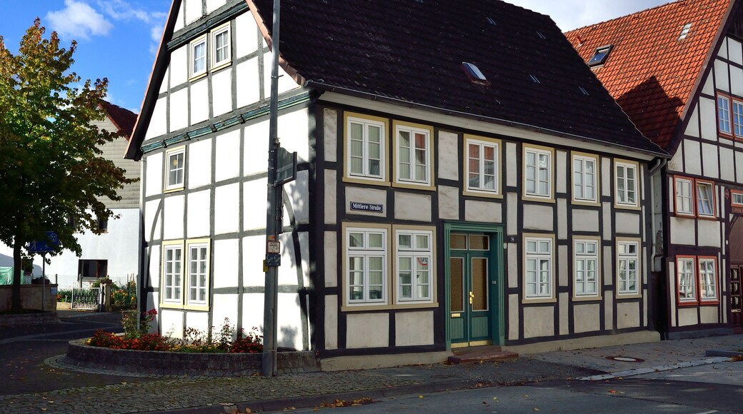 This is a photograph of an architectural monument. It is on the list of cultural monuments of Lügde, no. 79