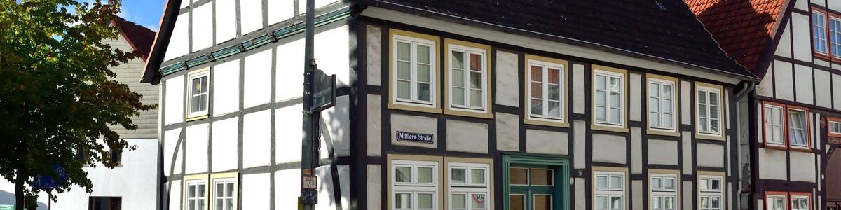 This is a photograph of an architectural monument. It is on the list of cultural monuments of Lügde, no. 79