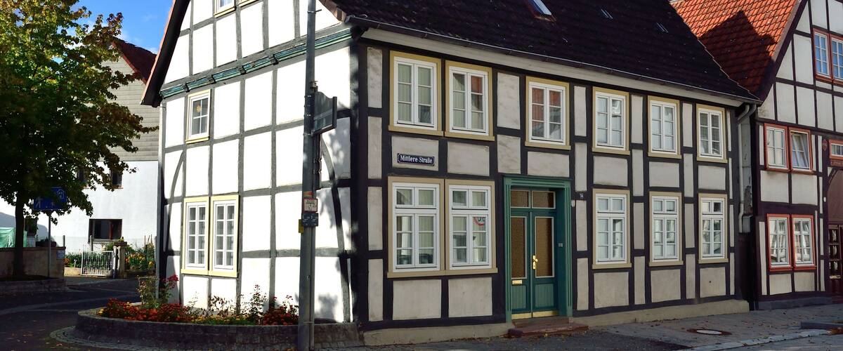 This is a photograph of an architectural monument. It is on the list of cultural monuments of Lügde, no. 79