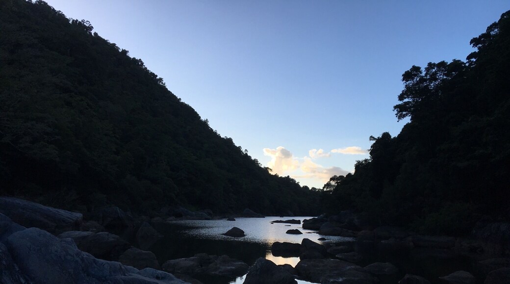 Barron Gorge at sunrise. I managed to get there before the white water rafters arrived.
