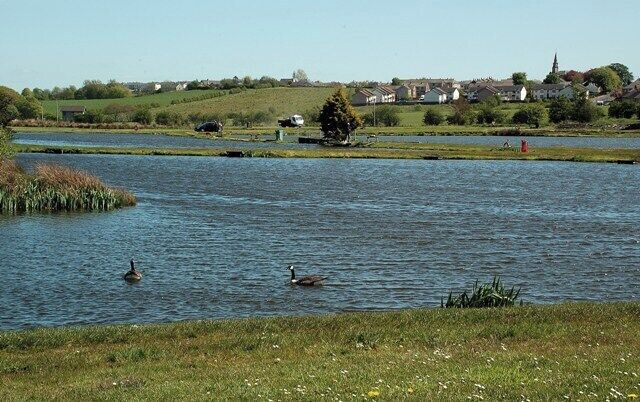 Tarbolton Fishing Lochs The Explorer Map shows the different lochs at the Burns Trout Fishery. The lochs are fed by the Water of Fail.