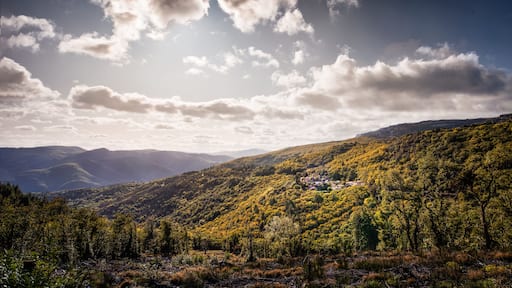 Hills in the French countryside in south of France