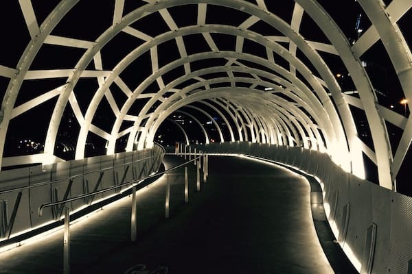 The bridge to south wharf dfo