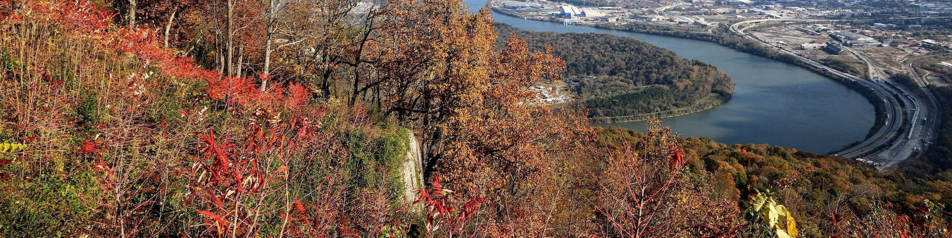 One more from the trip to Chattanooga earlier in the month. This is also up at point park on top of Lookout mountain. looking down on the city below