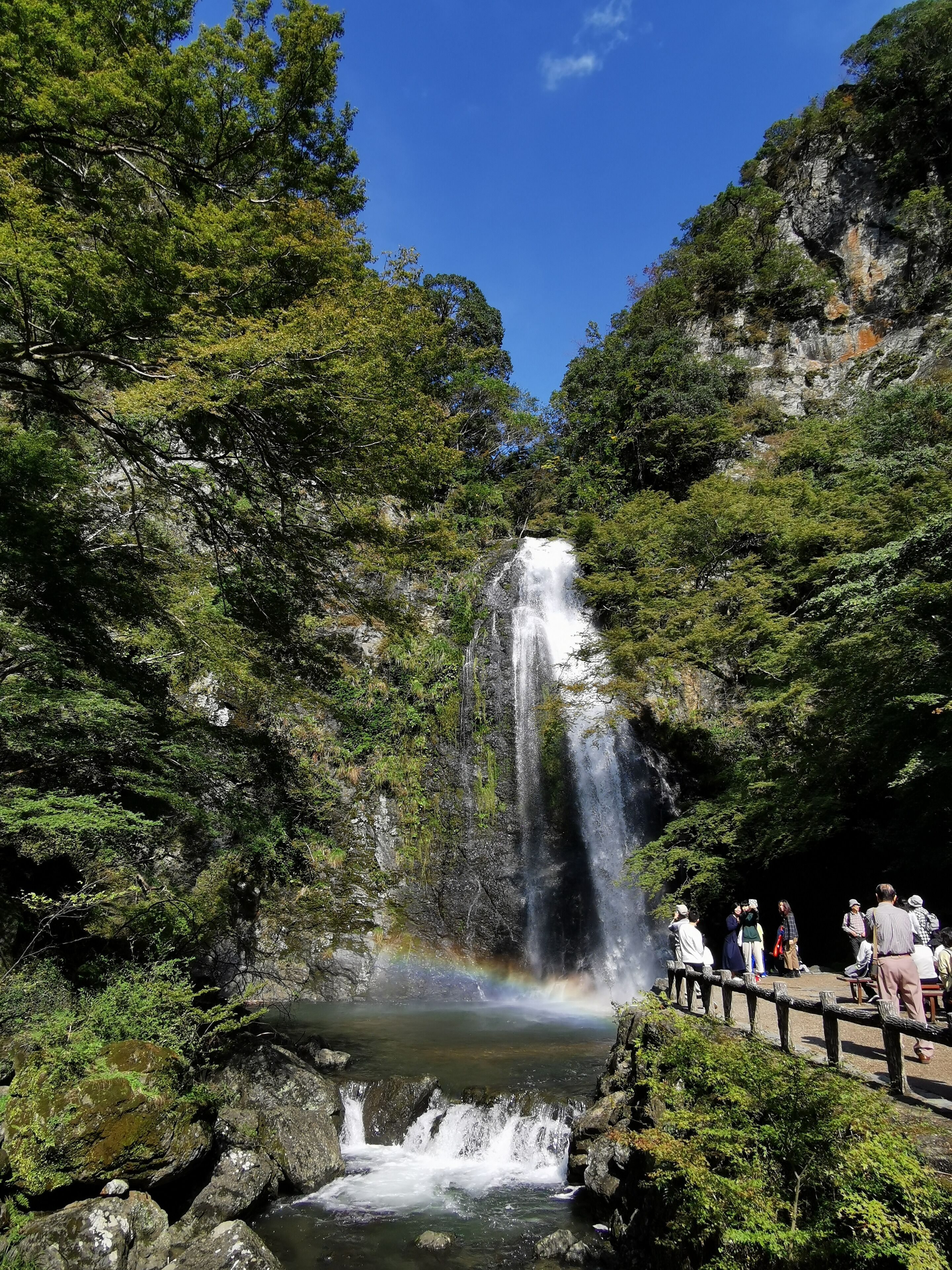 Minoo Park, just 20mins away from Osaka. Lovely hike to see the waterfall in autumn!