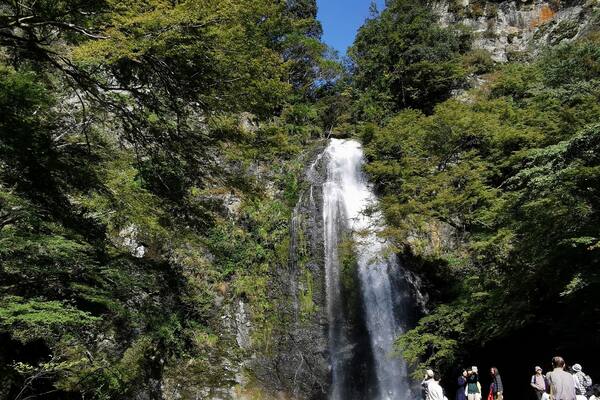 Minoo Park, just 20mins away from Osaka. Lovely hike to see the waterfall in autumn!
