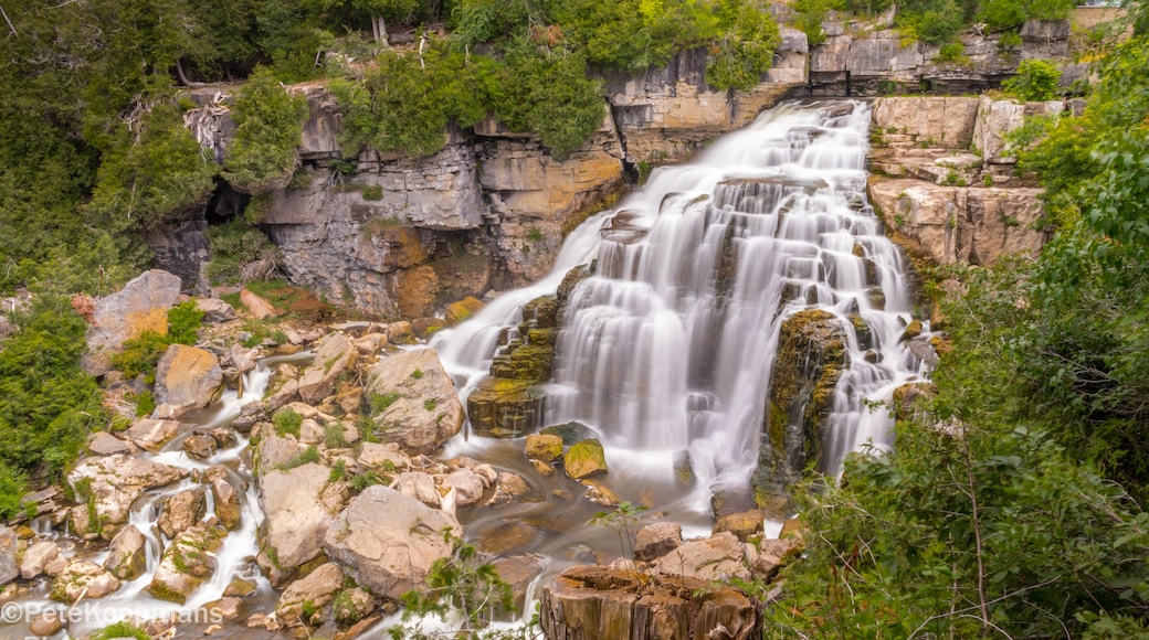 Inglis Falls , part of the Georgian Bluffs near Owen Sound