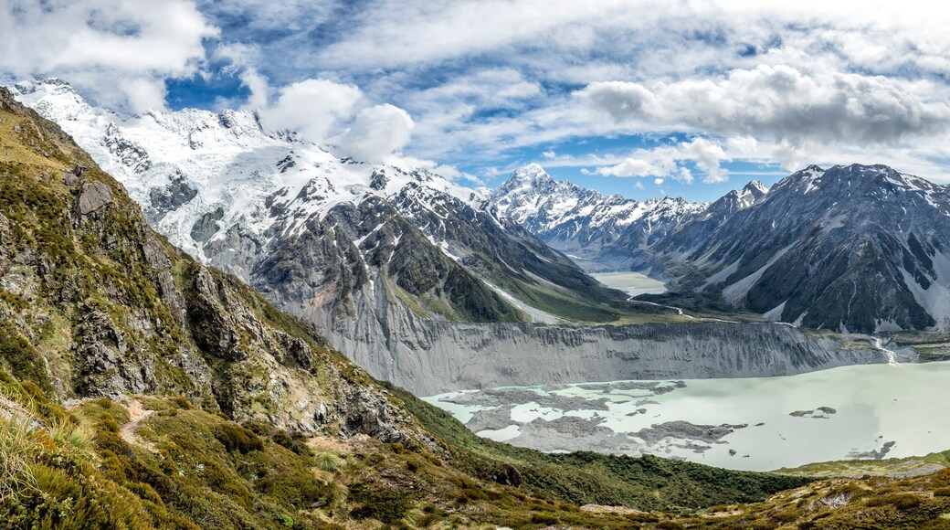 Sealy Tarns Track view, Aoraki, Mount Cook, New Zealand, NZ
