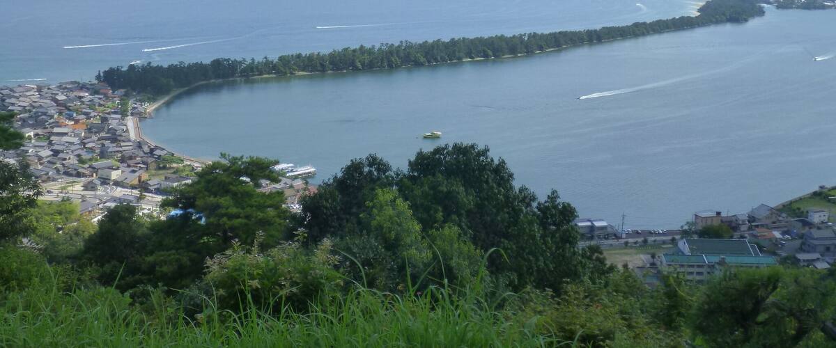 The View Point of Amanohashidate (mata-nozoki)