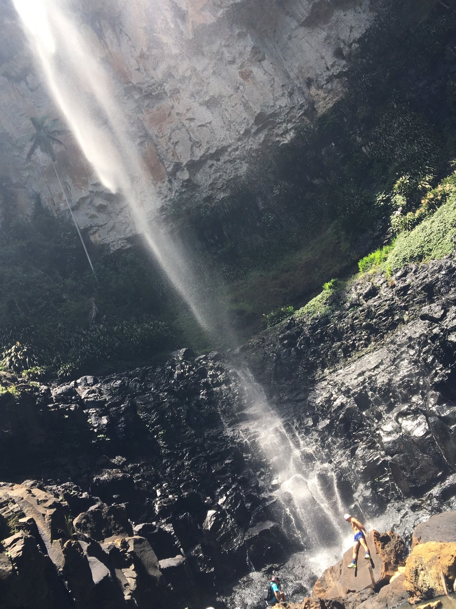Goldcoast hinterland in Queensland Australia is a great place for a swim, hike or a cool down under a waterfall