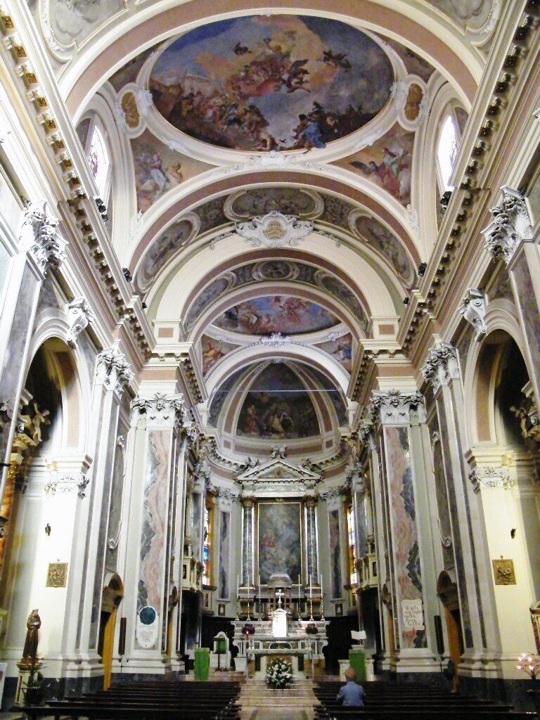 Inside. Church of St John the Baptist. Borno.