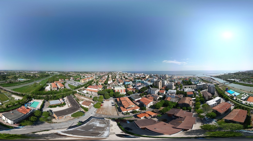 360 panorama of Gatteo a Mare ITALY
