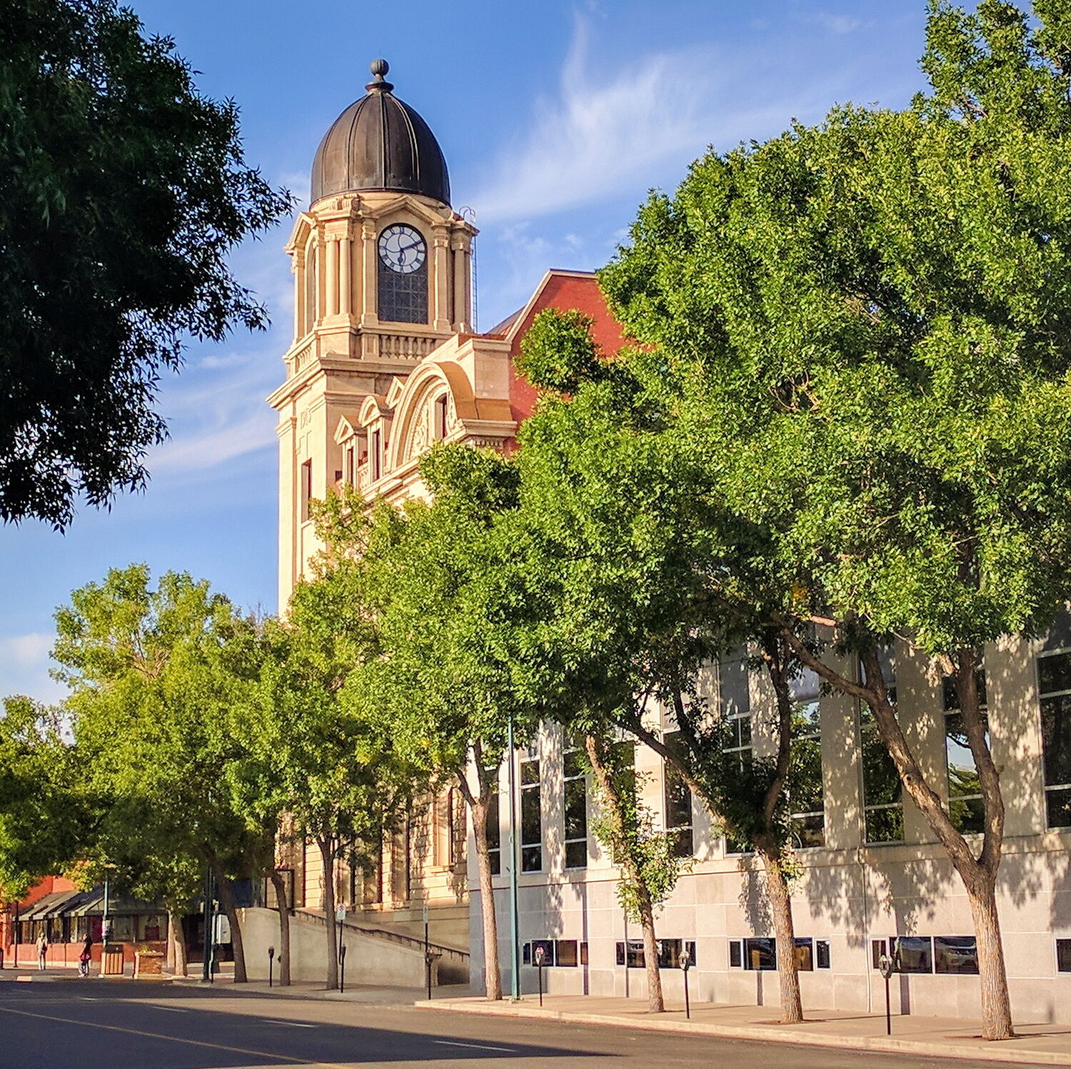 One of the prettiest post offices we've seen. In fact it's been used in the series Fargo!