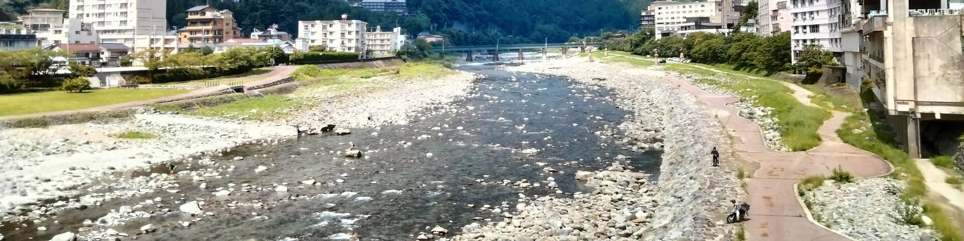 Gero hot spring town, Gifu, Japan