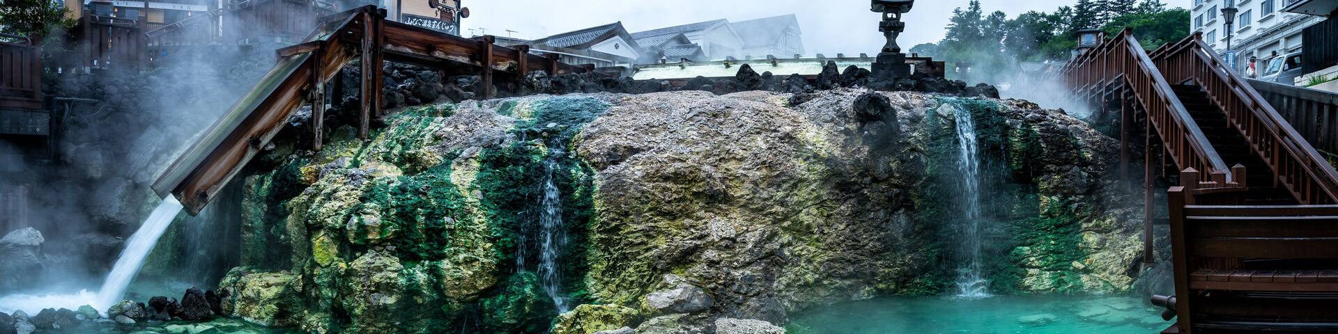 Kusatsu Hot Springs. Gunma Prefecture, Japan