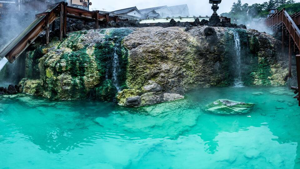 Kusatsu Hot Springs. Gunma Prefecture, Japan