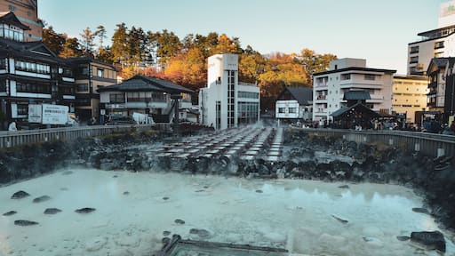 Kusatsu Onsen in Gunma Prefecture, Japan