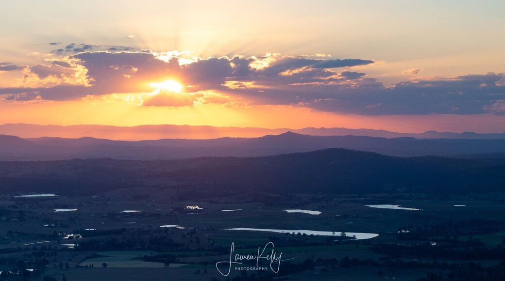 So beautiful to sit here with a wine as the sun sets