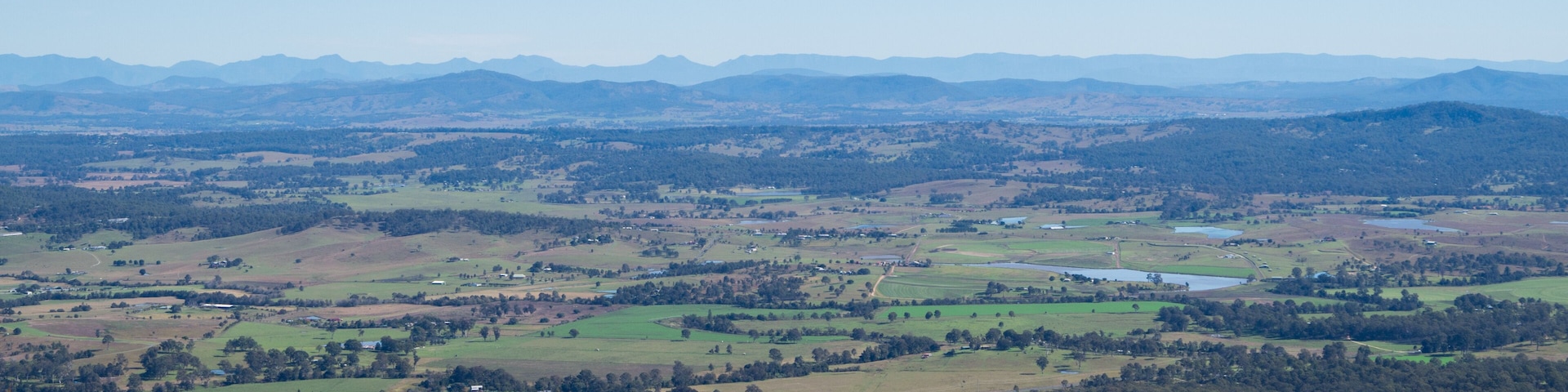 Scenic view from Mount Tamborine on the Gold Coast.