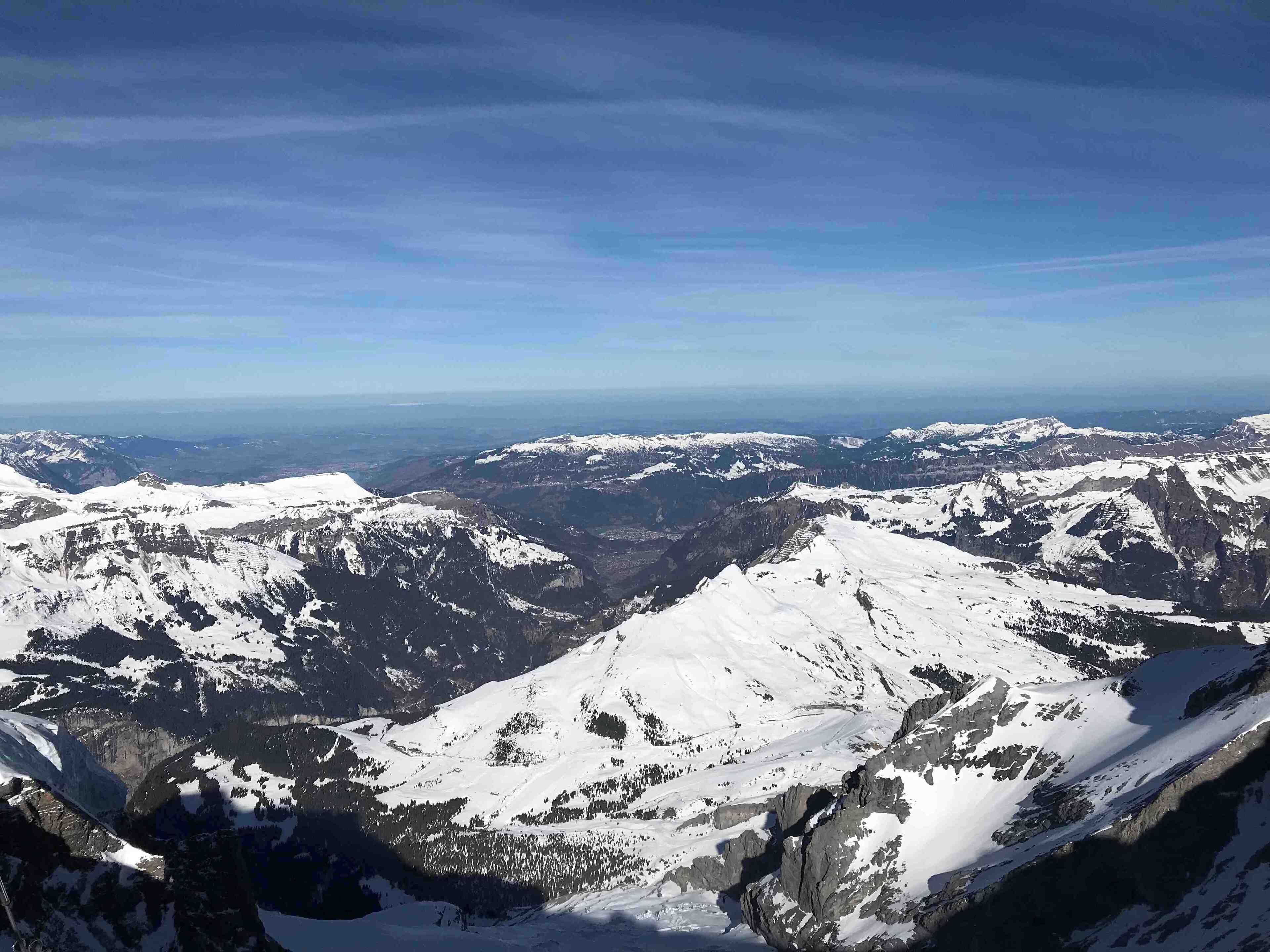 Nice weather on the top of Europe