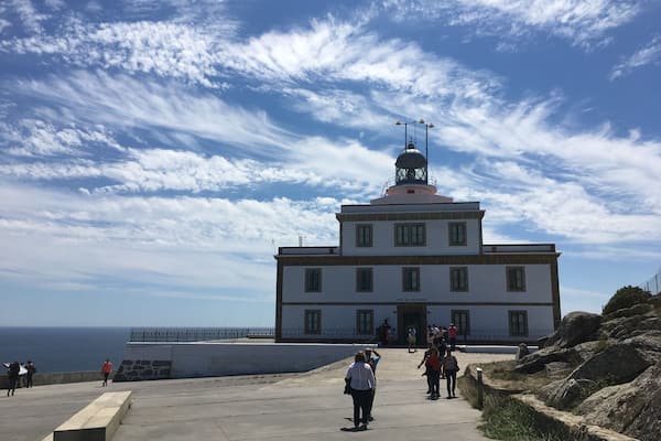 At the end of the world (or almost) ...km 0 for the Camino!!!