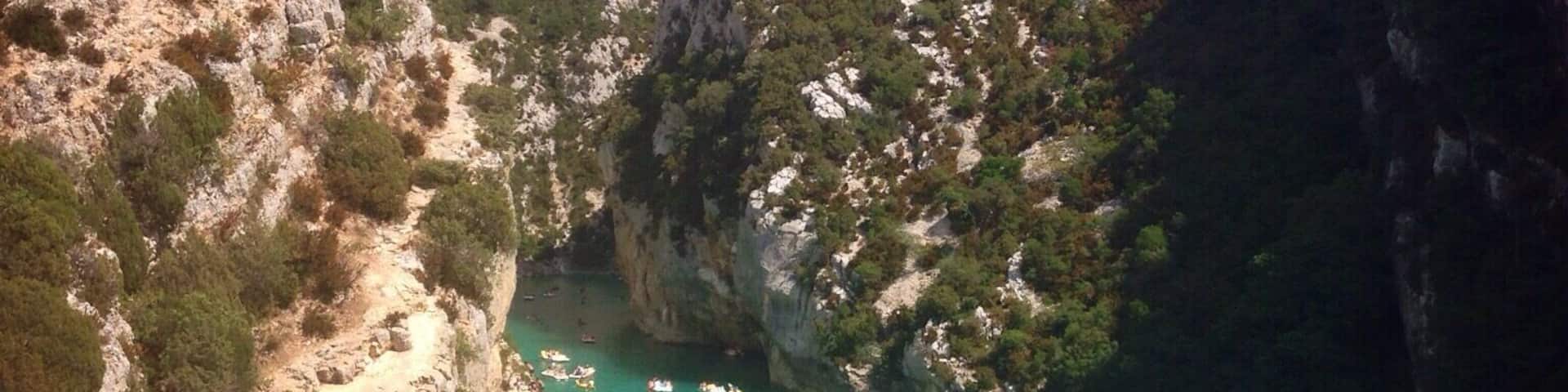 The Grand Canyon of Europe! Kayaking through this was so fun
