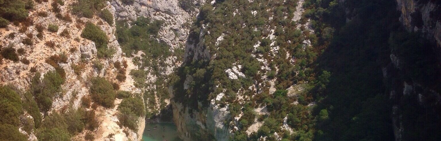 The Grand Canyon of Europe! Kayaking through this was so fun