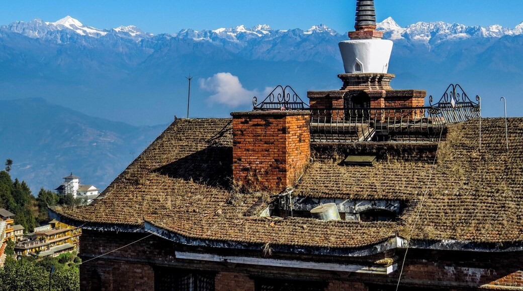 The Himalayas viewed from Nagarkot, Nepal.