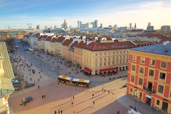 Nowy Swiat -katu johon kuuluu kaupunki