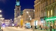Nowy Swiat Street showing night scenes, street scenes and nightlife
