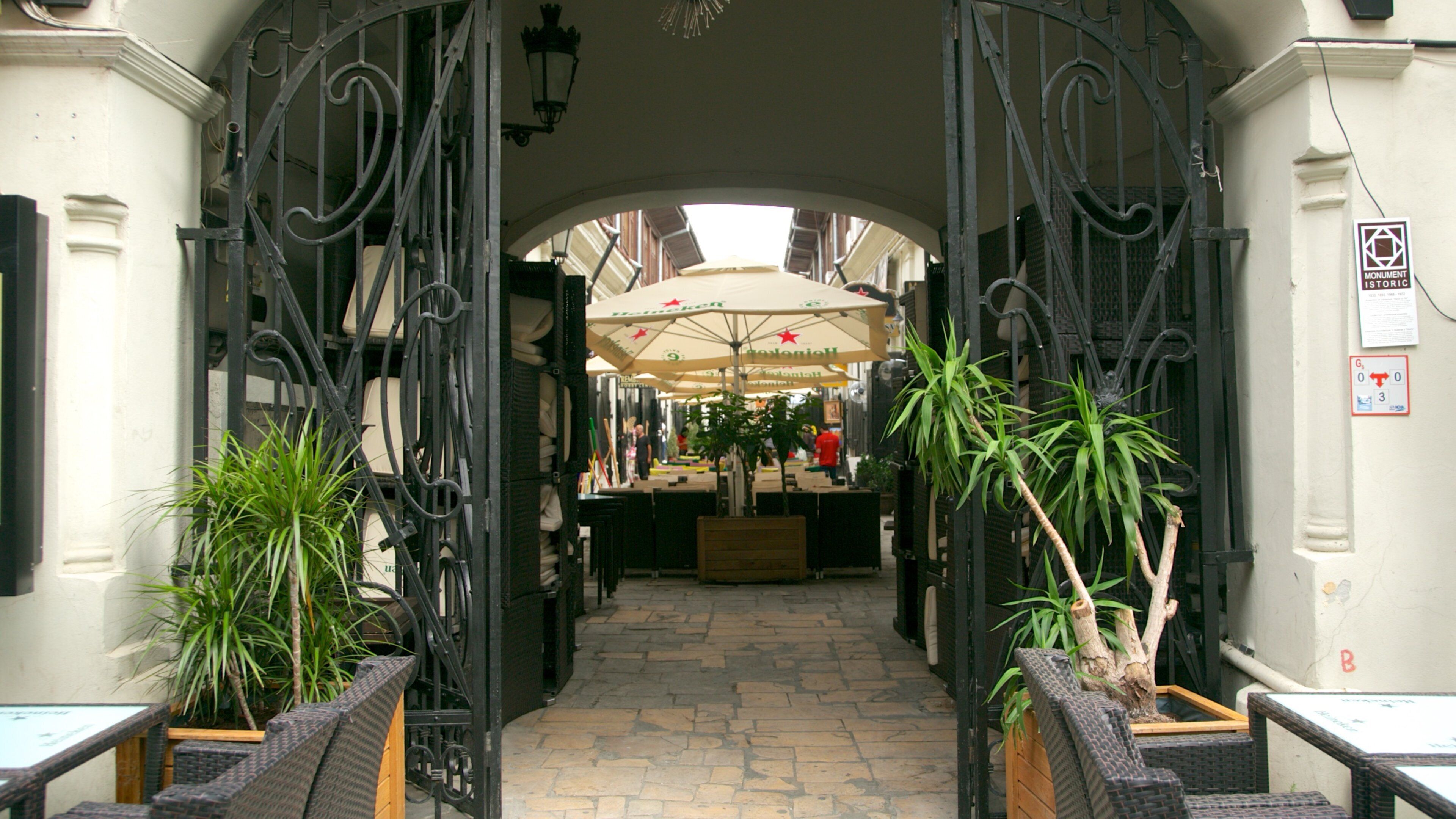 Lipscani fasiliteter samt kafé