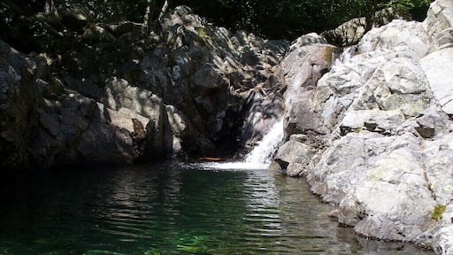 Corsica - Cascade des Anglais - clean water in the pond