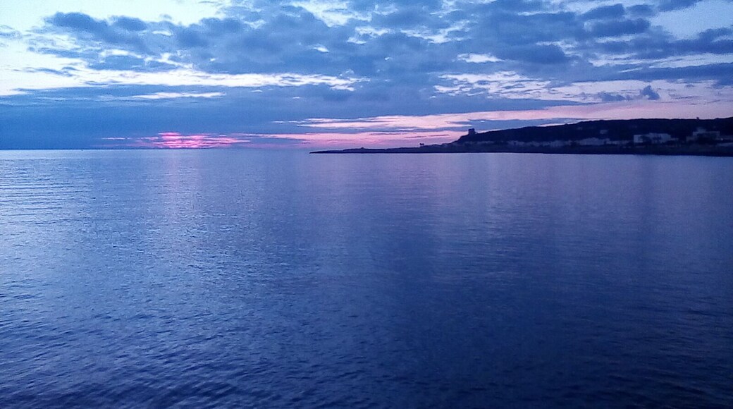 #blue #sea #sunset #salento #puglia
