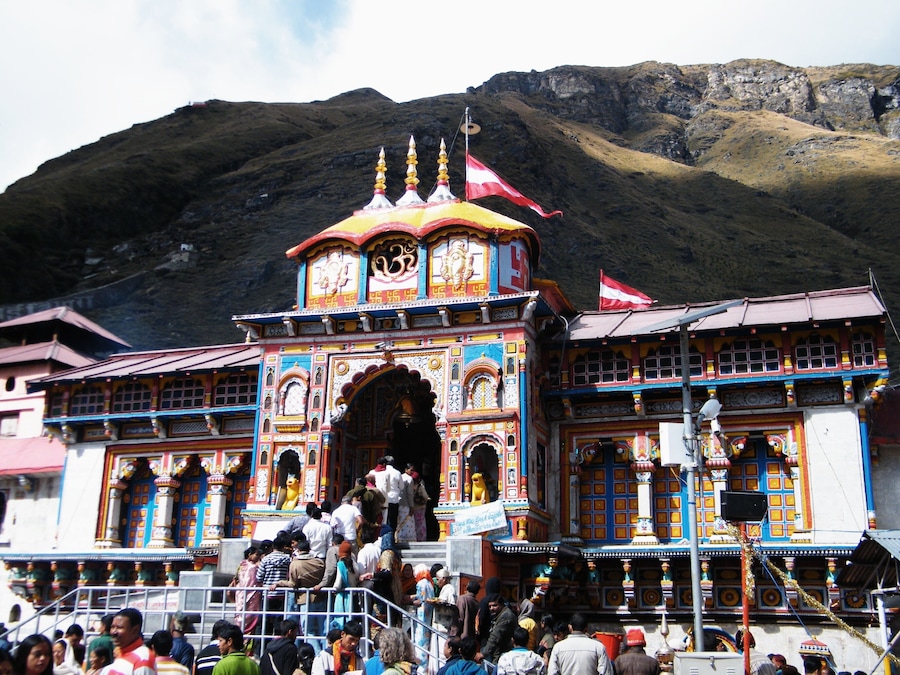 Famous Temple of Lord Badribjshal One of four Chardham Pilgrims