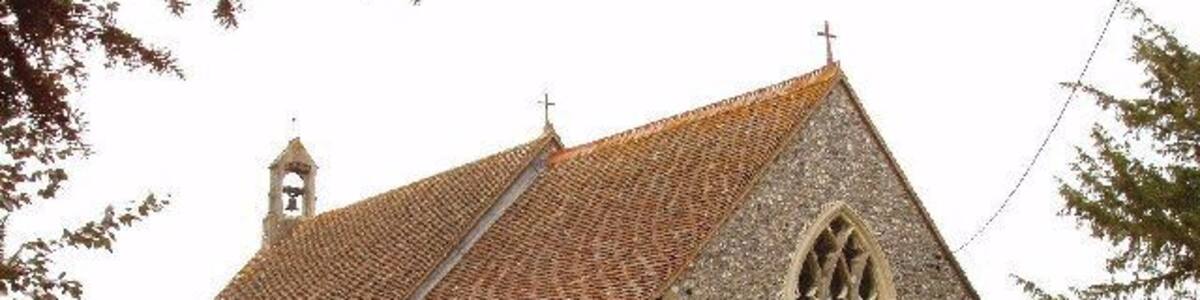 Church of The Nativity of the Blessed Virgin Mary, Crowell. There was a 12th or 13th century church on this site, but it was largely rebuilt in 1878.