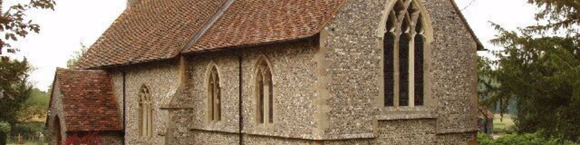 Church of The Nativity of the Blessed Virgin Mary, Crowell. There was a 12th or 13th century church on this site, but it was largely rebuilt in 1878.
