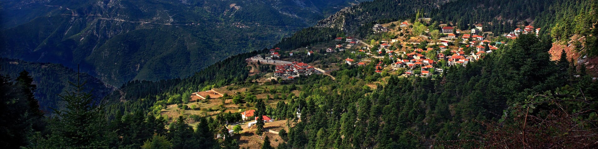 OREINI NAFPAKTIA, GREECE.
Kryoneria village (altitude 1312 m.), Oreini ("mountainous") Nafpaktia, Aitoloakarnania, Greece