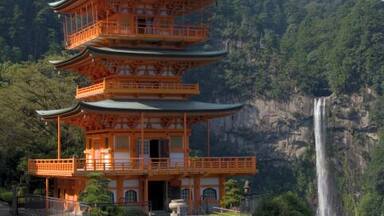 Japan, Wakayama Prefecture, Nacikatsuura, Nachisanseigantoji Temple