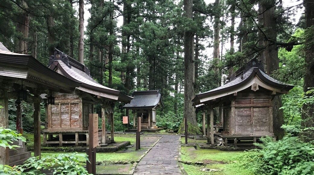Cute little shrines belonging to the gods.