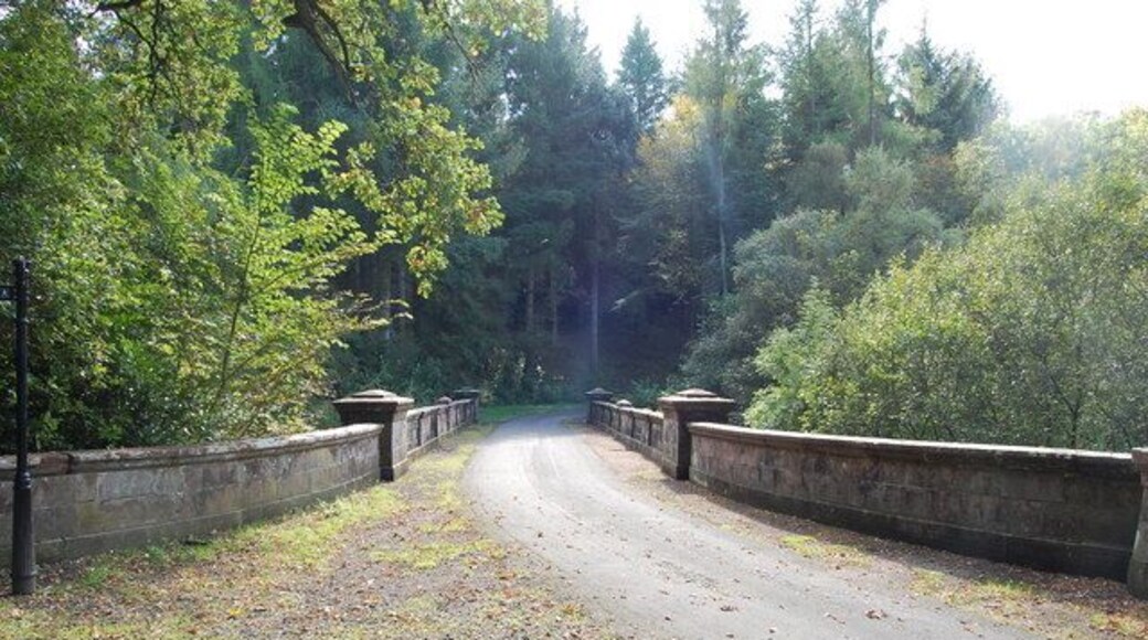 Old stone bridge Stone bridge over small burn