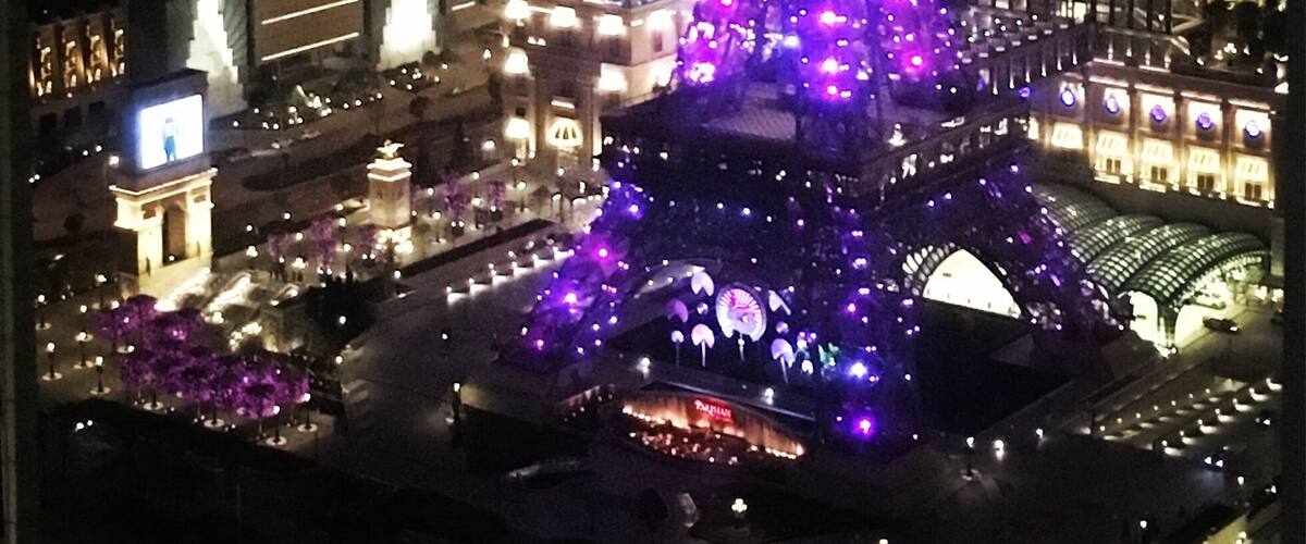 Go to Paris when visiting Macau! Views from the Sheraton on the Cotai Strip! @trover