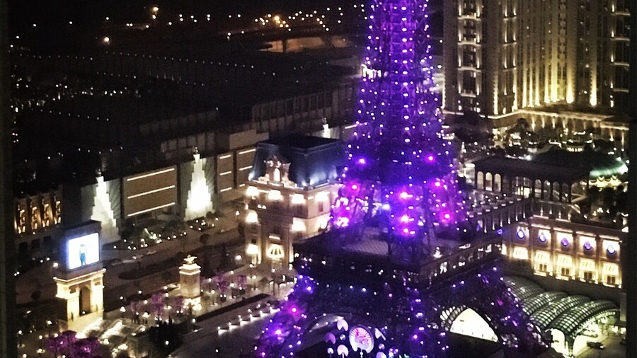 Go to Paris when visiting Macau! Views from the Sheraton on the Cotai Strip! @trover