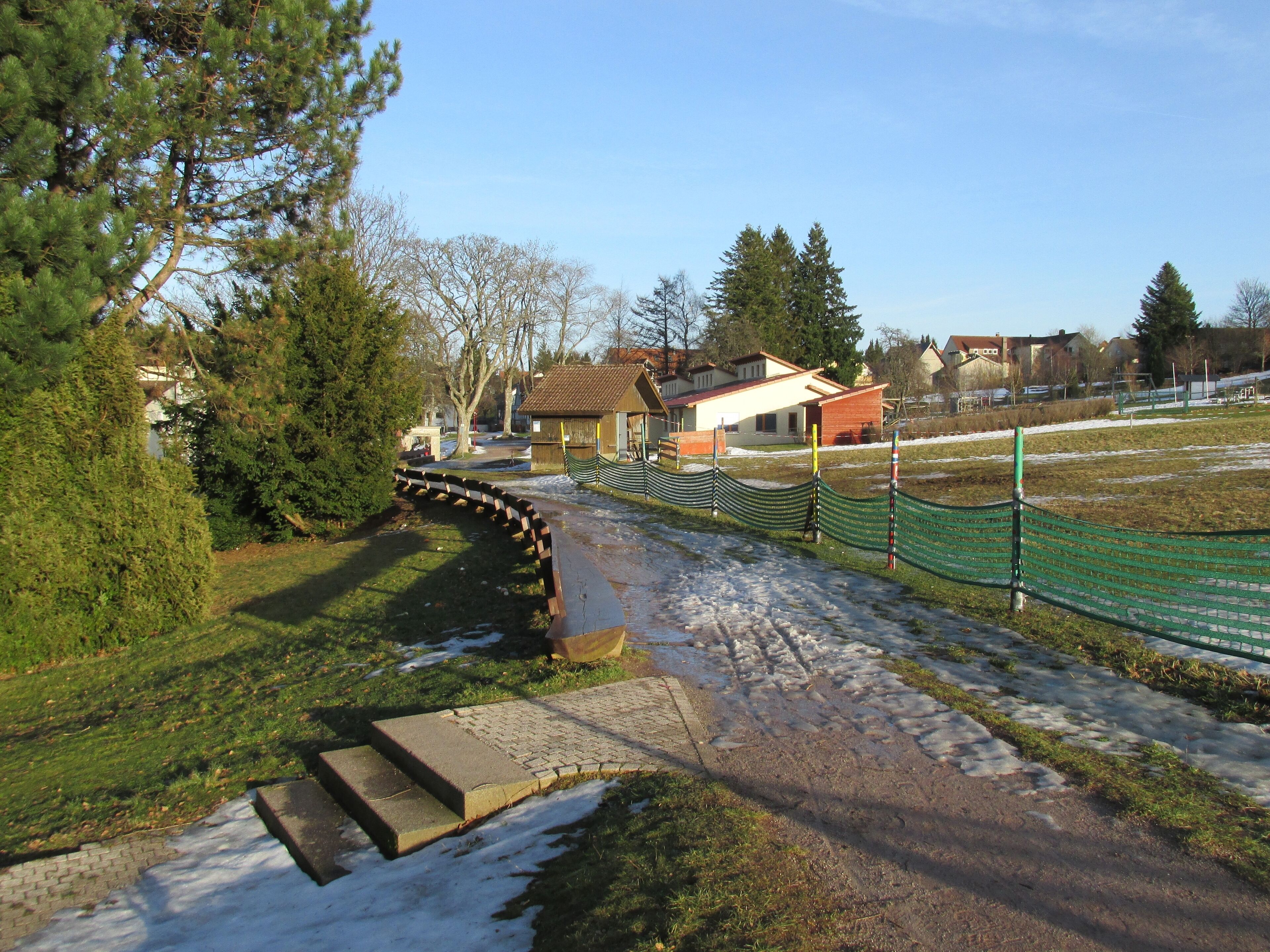 Saisonende am Skilift Neue Äcker