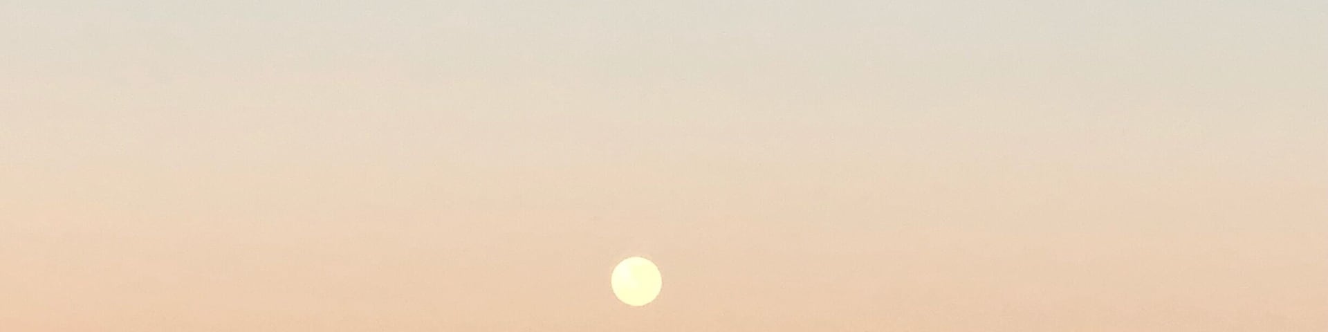 I had to share. It’s not a travel destination for a holiday (for me at least) but for work. This morning as I was at work I looked over at the full moon to see this stunning view. I had to share!! ❤️