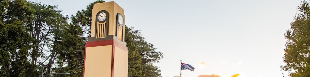 Bright featuring a monument, heritage elements and a sunset