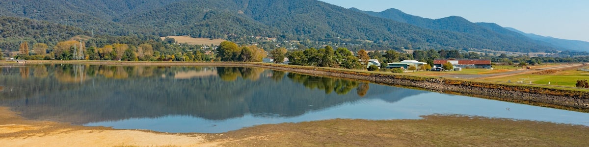 Mount Beauty featuring landscape views and a lake or waterhole