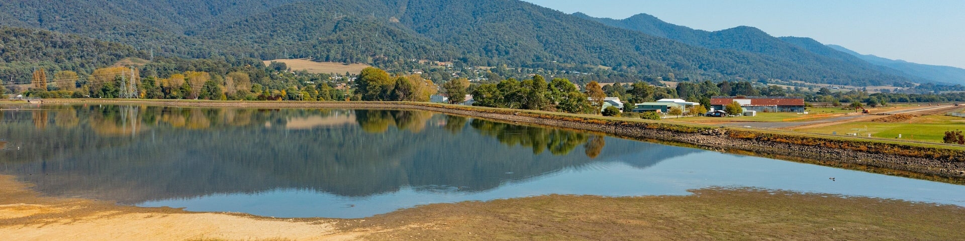 Mount Beauty featuring landscape views and a lake or waterhole